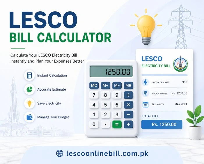 LESCO Bill Calculator